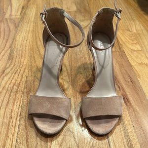 Aldo Strappy Nude Heel